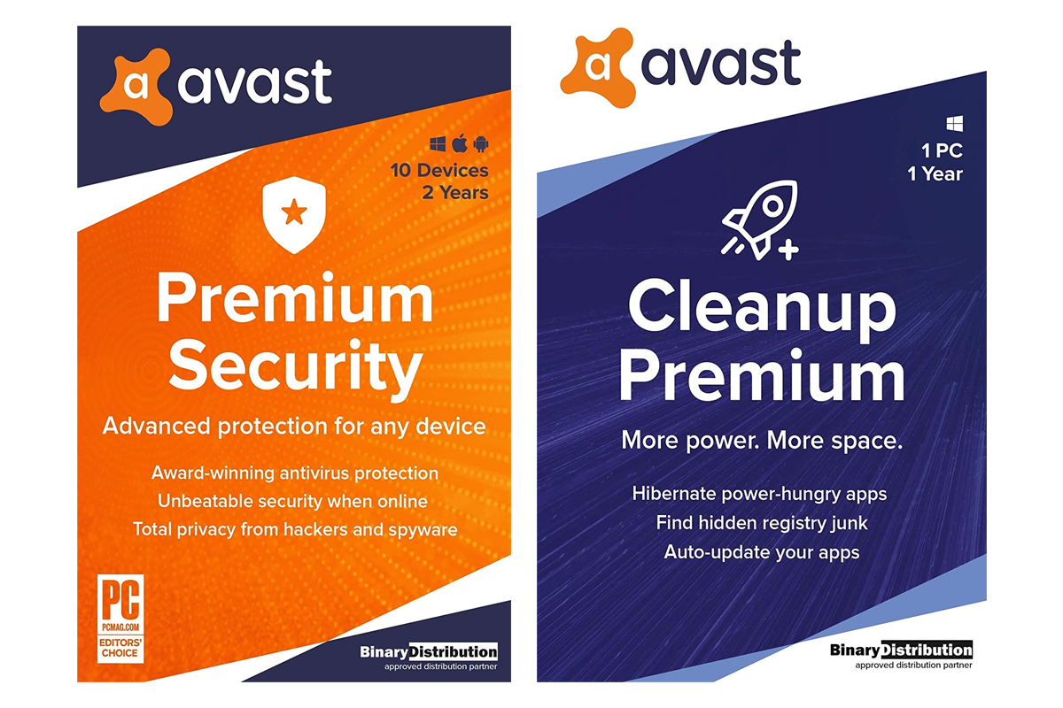 Avast Premium Security & Cleanup Premium 2020 - 3 Years Access