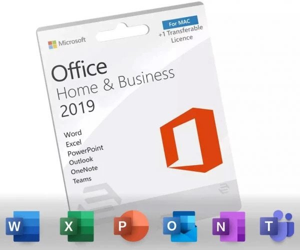 Microsoft Office Home & Business 2019 – 1 Device – Mac